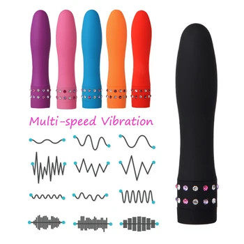 Multi-speed Klitorisu Pošvy Kamienkami Análny Vibrátor Plug Dospelých, Sexuálne Hračky pre Ženy Intímne Tovaru Sex Shop Žena Masturbator