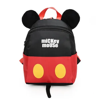 Disney detské školské tašky škôlky, baby, mini chlapec roztomilý batoh 1-3 rokov dieťaťa dievča bag anti-stratil taška cartoon mickey