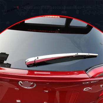 Yimaautotrims Chrome Zadné Ostrohové Okna Stierač čelného skla Chrániť Kryt Výbava Pre Toyota C-H CHR 2016 2017 2018 2019 2020 2021 ABS