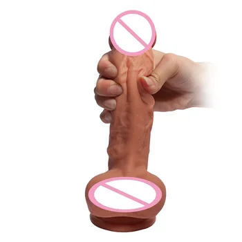 4 Zadajte Silikónové Realistické Dildo Prísavky Muž Umelý Penis Dick Ženy Masturbator Sexuálne Hračky Pre Dospelých Žena Penis, Dildo