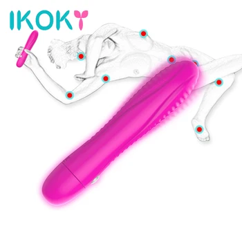 IKOKY AV Stick Stimulátor Klitorisu 12 frekvencia Dildo Vibrátor Čarovná Palička G-spot Rýchlosť, Nastaviteľné Sexuálne Hračky pre Ženy