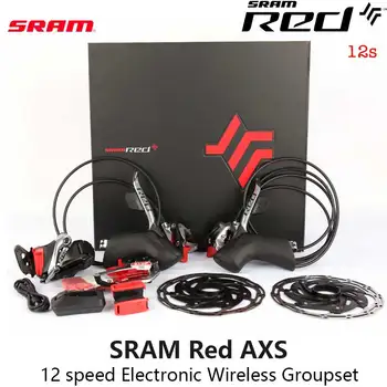 SRAM RED EATP AXS 2X12V Bezdrôtový Elektronika Sada Hydraulické Kotúčové Brzdy Rortor radiaca páka Páka Prehadzovačky Cestných Bicyklov Auta