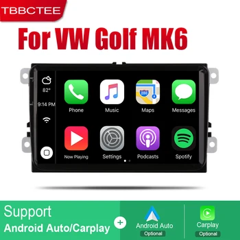 Android Auta GPS Navi pre Volkswagen VW Golf MK6 2008 2009 2010 2011 2012 2013 2014 prehrávač, Navigácia Mulitmedia audio systém