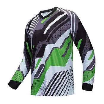 2021 Nové Long Sleeve Jersey OEM Výrobcu Športového oblečenia Racing Top Nosiť Horský Bicykel Košele Digitálna Tlač Cyklistické Oblečenie