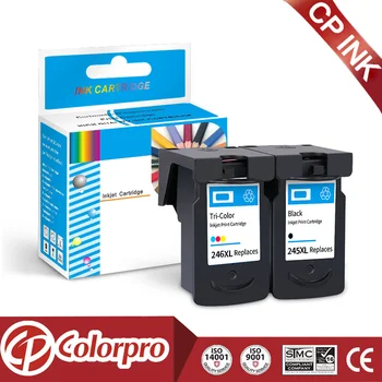 Colorpro 245 246 Náhradný pre Canon PG-245XL CL-246XL Ink Cartridge pre Canon Pixma IP2850 IP2855 MG2450 MG2455 MG2550 MG2555