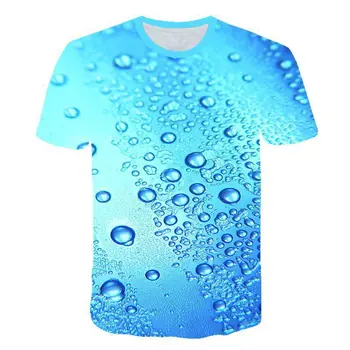 Letné Kolo Krku T-shirt Pivo 3D Vytlačené pánske T-shirt Hip-hop, Street Harajuku Krátkym Rukávom Unisex Topy Tees B1