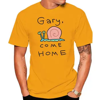 Fashion Tričko 100% Bavlna Gary Prísť Domov Gary Slimák Kreslenie Verzia Pánske Cartoon Zábava T-shirt