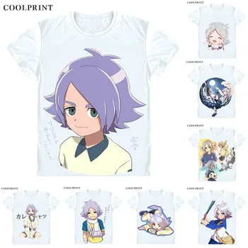 Coolprint Fubuki Shirou T Shirt Inazuma Eleven Fubuki Dvojičky Mužov Bežné Tričko Premium T-Shirt Vytlačené Krátky Rukáv Košele