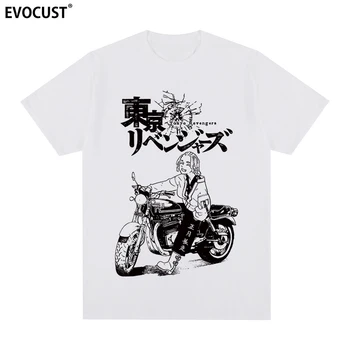 Tokio Revengers Kawaii Harajuku vintage pár t-shirt Bavlna Mužov tričko Nové TEE TRIČKO Dámske topy