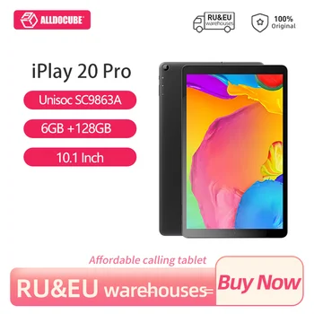 Alldocube iPlay 20 Pro 10.1 Palcový Android 10 Tablet 6GB RAM, 128 GB ROM Octa-Core SC9863A Hovoru Tablet PC 1920*1200, IPS BT5.0
