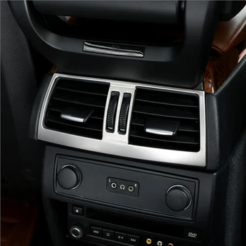Auto, Interiér, lakťová opierka Zadné Okno Air Vent Zásuvky Kryt Výbava rám dekorácie pásy Samolepky pre BMW X5 F15 X6 f16 E70 E71 Príslušenstvo