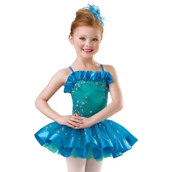 Detské Klasický Balet, Tanec Oblek Dievčatá Princezná Fáze Kostýmy Lady Fáze Proformance Súťaže Šaty Oblečenie B-2372
