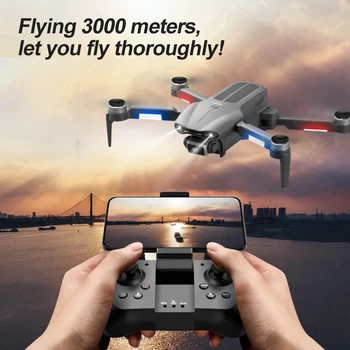 NOVÉ F9 GPS Drone 6K Dual HD Kamera Profesionálne Letecké Fotografie Striedavý Motor Skladacia Quadcopter RC Vzdialenosti 2000 M