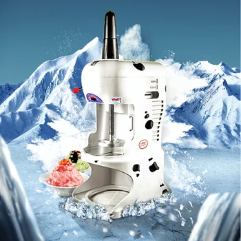 110v 220v Taiwanskej Oholil Ľadu Obchodné Snowflake Drvič Ľadu Stroj Elektrický