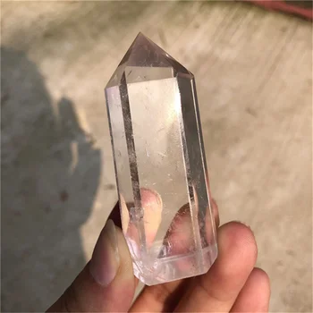 Prírodná biela quartz veža číre kryštály prútik bodov liečivé kamene na predaj