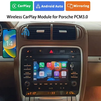 PCM3.0 Apple CarPlay a Zálohy Fotoaparát na Sklade Vedúci Jednotky Displej Telefónu Zrkadlo na Cayman, 911 Turbo 987 Boxster 997 Carrera