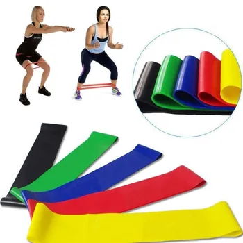 5 Ks/Set Jogy Odpor Gumičky Pre Fitness Cvičenie Gumičky Expander Pilates Športové Tréningové Vybavenie Telocvične Pásma