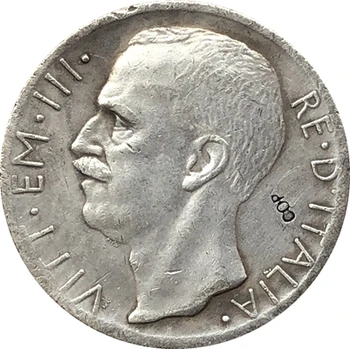 1932 Taliansko 10 lire MINCE KÓPIA