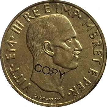 Albánsko 1940 MINCE KÓPIU 19,5 MM