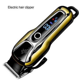 Elektrické hair clipper Preplňovaný nabíjateľná účes zariadenie Profesionálny zastrihávač vlasov pre mužov fréza vlasy rezací stroj